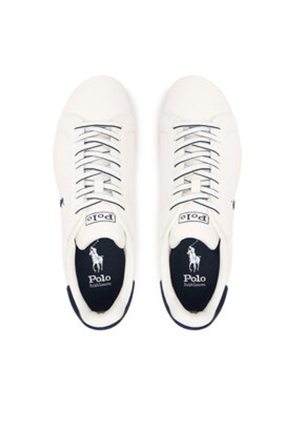 Polo Ralph Lauren Sneakersy 809P01615002 Biały. Kolor: biały. Materiał: skóra
