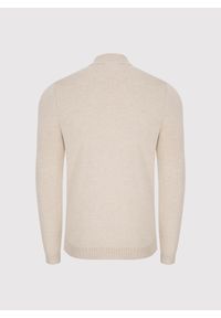 Pako Lorente - PAKO LORENTE – Beżowy półgolf męski. Okazja: na co dzień. Kolor: szary, beżowy, czarny. Materiał: poliester, wiskoza. Sezon: jesień. Styl: casual #2