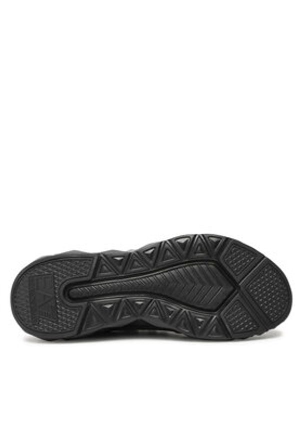 EA7 Emporio Armani Sneakersy X8X106 XK262 N763 Czarny. Kolor: czarny. Materiał: materiał