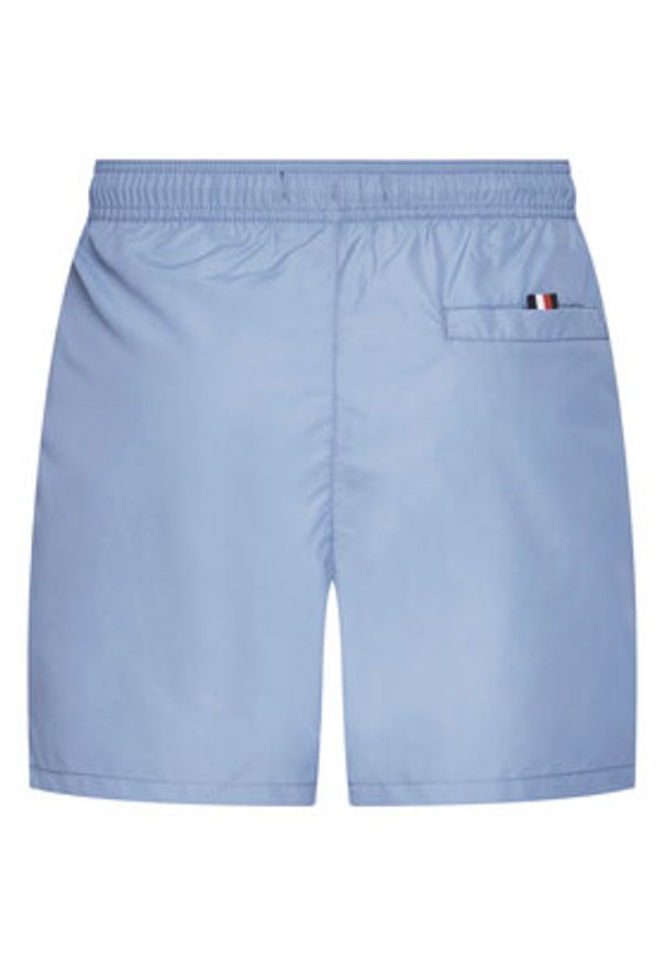TOMMY HILFIGER - Tommy Hilfiger Szorty kąpielowe UM0UM03258 Niebieski Regular Fit. Kolor: niebieski. Materiał: syntetyk