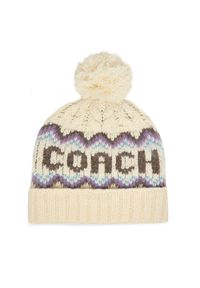 Czapka Coach. Kolor: kremowy #1