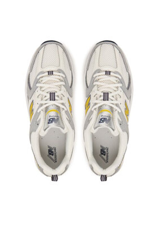 New Balance Sneakersy U530153 Szary. Kolor: szary. Materiał: skóra