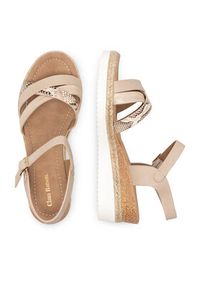 Clara Barson Espadryle WYL0510-04 Beżowy. Kolor: beżowy. Materiał: syntetyk #4