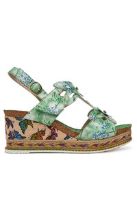 Espadryle Laura Vita. Kolor: zielony