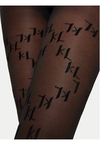 Karl Lagerfeld - KARL LAGERFELD Rajstopy Damskie 246W3903 Czarny. Kolor: czarny. Materiał: poliamid, materiał