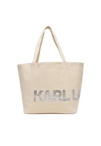 Karl Lagerfeld - KARL LAGERFELD Torebka A1W50060 Beżowy. Kolor: beżowy