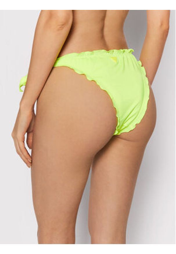 Guess Dół od bikini 02O20 MC044 Zielony. Kolor: zielony. Materiał: syntetyk