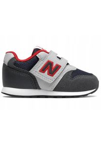 New Balance - Buty śniegowce na co dzień dziecięce NEW BALANCE 996 ocieplane na rzepy. Okazja: na co dzień. Zapięcie: rzepy. Kolor: szary, różowy. Model: New Balance 996