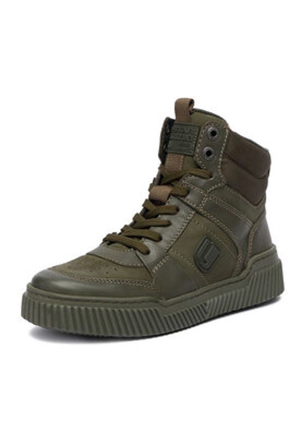 G-Star RAW - G-Star Raw Sneakersy CEO-WI16-SABY-01 Khaki. Kolor: brązowy. Materiał: nubuk, skóra
