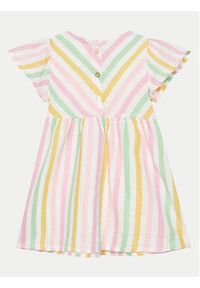 COCCODRILLO - Coccodrillo Sukienka letnia WC4128201OWN Kolorowy Regular Fit. Materiał: bawełna. Wzór: kolorowy. Sezon: lato