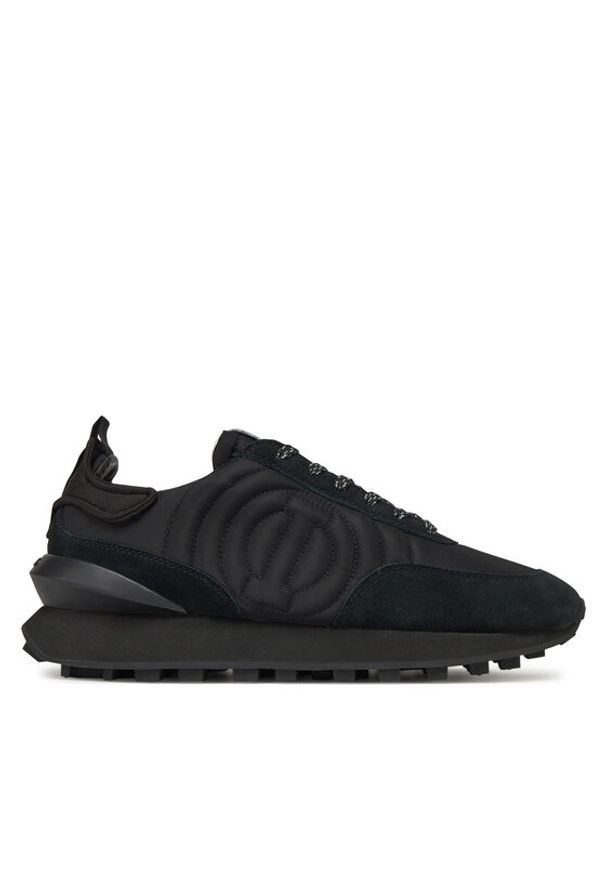 Iceberg Sneakersy IU17280F Czarny. Kolor: czarny. Materiał: skóra