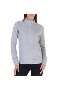 4f - Bluza 4F SS23TSWSF37127M - szara. Okazja: na co dzień. Typ kołnierza: bez kaptura. Kolor: szary. Materiał: bawełna. Wzór: napisy. Styl: sportowy, casual