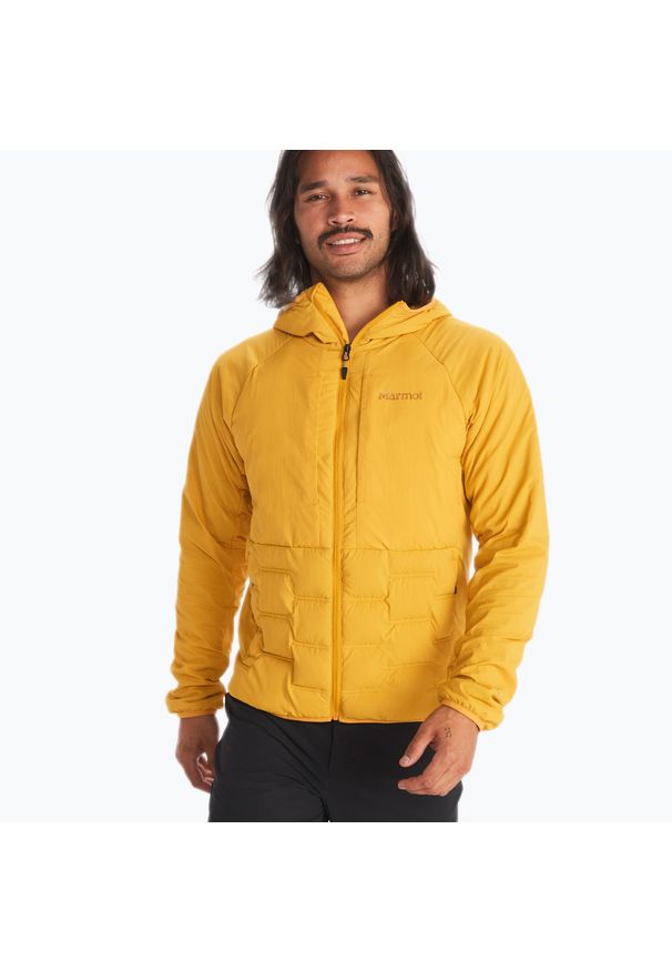 Kurtka puchowa męska Marmot Warmcube Active Hb. Kolor: żółty. Materiał: puch