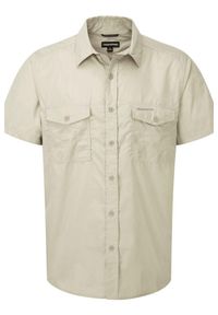 CRAGHOPPERS - Koszula podróżnicza męska Craghoppers Kiwi SS Shirt. Kolor: biały