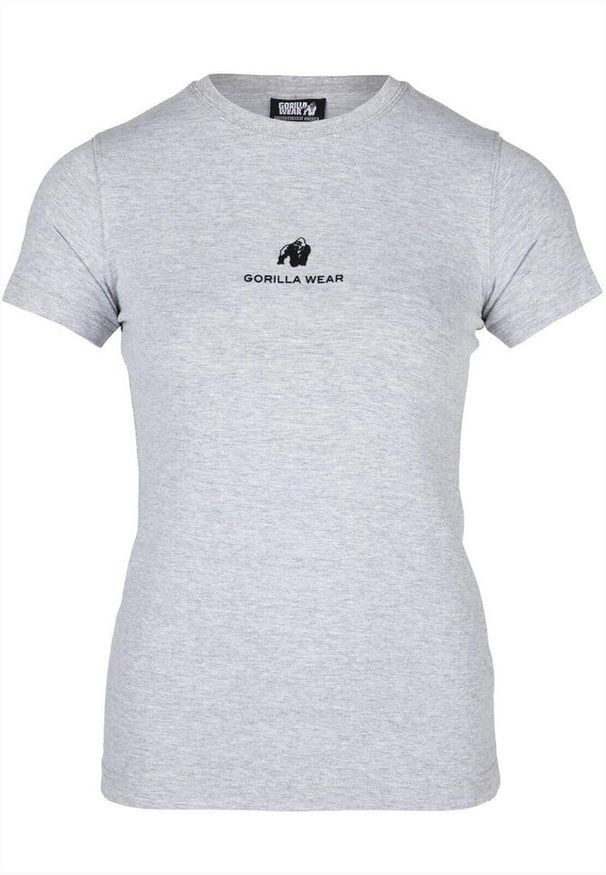 GORILLA WEAR - Estero Koszulka - Szary Melange. Kolor: szary. Sport: fitness