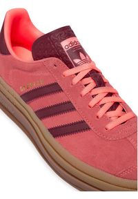 Adidas - adidas Sneakersy Gazelle Bold KI7213 Pomarańczowy. Kolor: pomarańczowy. Materiał: skóra, zamsz. Model: Adidas Gazelle #6