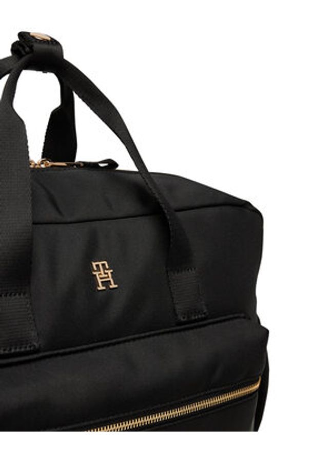TOMMY HILFIGER - Tommy Hilfiger Torba Th Essential Changing Bag AU0AU01997 Czarny. Kolor: czarny. Materiał: materiał