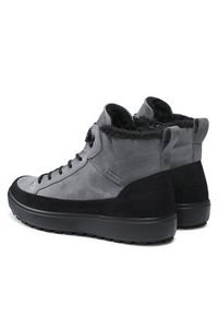 ecco - ECCO Trzewiki Soft 7 Tred M GORE-TEX 45044453779 Szary. Kolor: szary. Materiał: nubuk, skóra #6