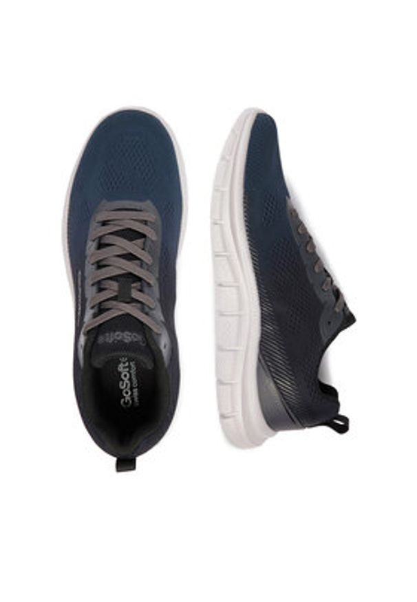 Go Soft Sneakersy CEOWB-MYR-25056 Granatowy. Kolor: niebieski. Materiał: materiał