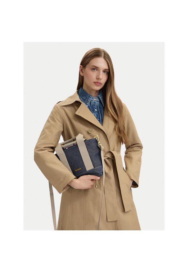 Torebka Barbour. Kolor: niebieski