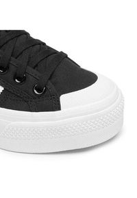 Adidas - adidas Sneakersy Nizza Platform Mid W FY2783 Czarny. Kolor: czarny. Materiał: materiał. Obcas: na platformie #5