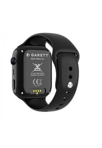 GARETT - Garett Kids Twin 2 4G czarny. Rodzaj zegarka: smartwatch. Kolor: czarny #4