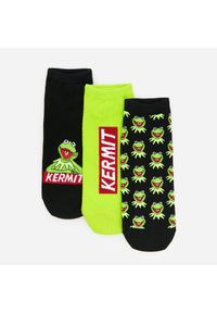 Reserved - Skarpetki 3 pack Kermit - Czarny. Kolor: czarny #1