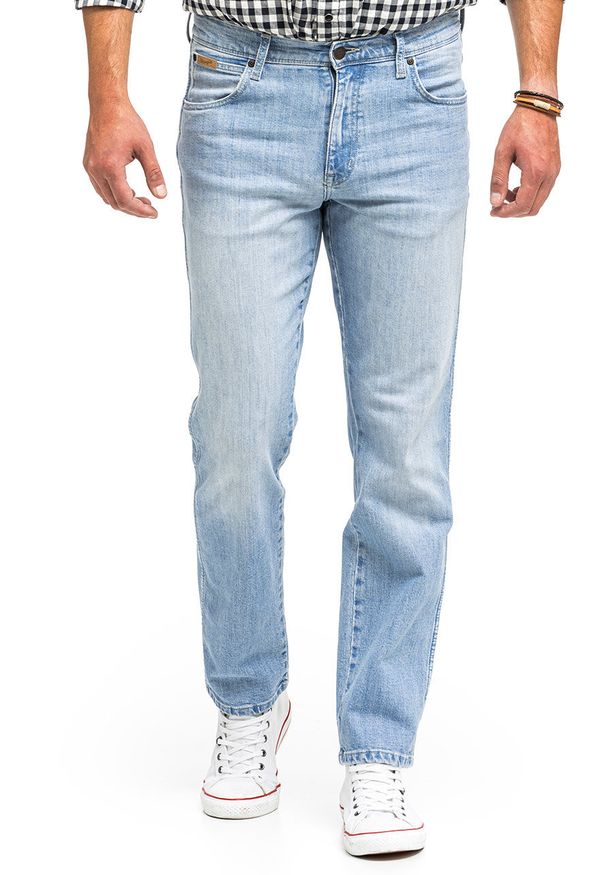 Wrangler - WRANGLER TEXAS MĘSKIE SPODNIE JEANSOWE JEANSY LOVESICK W121Y728Q 112320119. Okazja: na co dzień. Sezon: lato. Styl: klasyczny, casual, elegancki