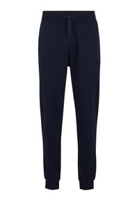 BOSS - Boss Spodnie dresowe 50491525 Granatowy Regular Fit. Kolor: niebieski. Materiał: bawełna #3
