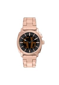 Fossil Zegarek Machine Big Tic FS6158 Różowe złoto. Kolor: złoty, wielokolorowy, różowy #1