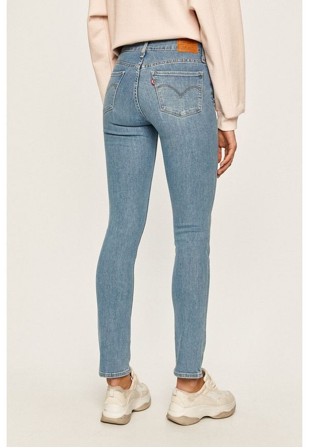 Levi's® - Levi's - Jeansy 712. Okazja: na spotkanie biznesowe. Kolor: fioletowy. Styl: biznesowy