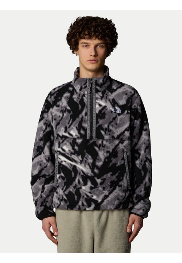 The North Face Polar Fleeski NF0A88XR Czarny Regular Fit. Kolor: czarny. Materiał: syntetyk