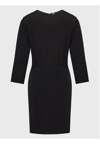 Kontatto Sukienka koktajlowa NO7029 Czarny Regular Fit. Kolor: czarny. Materiał: syntetyk. Styl: wizytowy #7