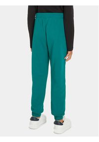Calvin Klein Jeans Spodnie dresowe Monogram Logo IU0IU00285 Zielony Regular Fit. Kolor: zielony. Materiał: bawełna #3