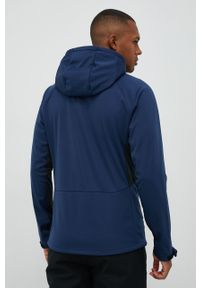 Rossignol kurtka outdoorowa kolor granatowy. Kolor: niebieski. Materiał: tkanina, materiał, softshell. Długość rękawa: raglanowy rękaw #3