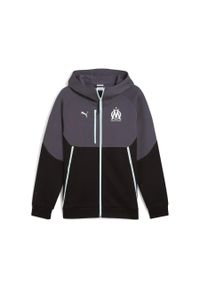 Puma - Zippowany sweatshirt OM FL 2025/26. Kolor: czarny. Sport: bieganie #1