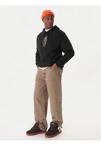 DC Shoes Bluza Burnt Out EDYSF03253 Czarny Regular Fit. Kolor: czarny. Materiał: bawełna #6