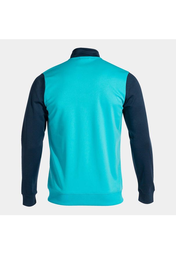 Dziecięca bluza dresowa zapinana na zamek Joma Winner. Kolor: niebieski. Materiał: dresówka. Sport: piłka nożna