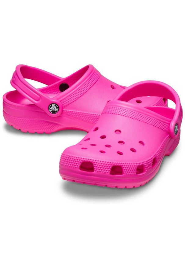 Crocs Clásico Zueco. Kolor: różowy. Materiał: syntetyk, materiał