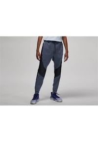 Spodnie sportowe męskie Nike Air Jordan Zion. Kolor: szary. Materiał: syntetyk, bawełna, materiał. Długość: długie
