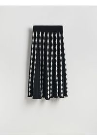 Reserved - Spódnica z wiskozą - wielobarwny. Materiał: wiskoza #1