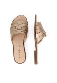 Lasocki Klapki WI23-AGA-09 Złoty. Kolor: złoty. Materiał: skóra #3