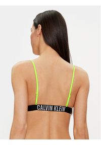 Calvin Klein Swimwear Góra od bikini KW0KW02507 Zielony. Kolor: zielony. Materiał: syntetyk