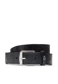 Calvin Klein Pasek Damski Ck Essential Webbing 3cm Belt K60K609172 Czarny. Kolor: czarny. Materiał: materiał #1