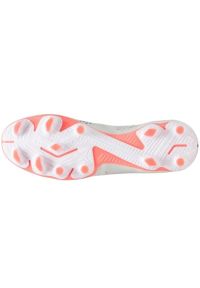 Buty piłkarskie Puma Future Match FG/AG M 107370 01 białe. Kolor: biały. Materiał: dzianina, syntetyk. Szerokość cholewki: normalna. Sport: piłka nożna #3