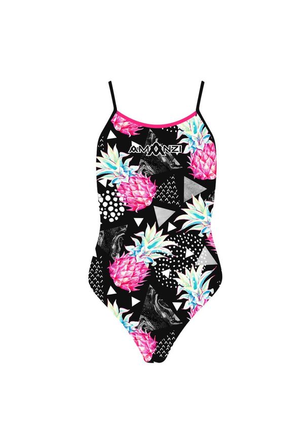 AMANZI - Amanzi Damski Kostium Kąpielowy Havana Pro Back – Rozmiar 38. Kolor: czarny