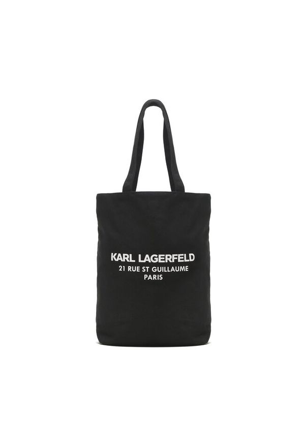 Karl Lagerfeld - Torebka KARL LAGERFELD. Kolor: czarny