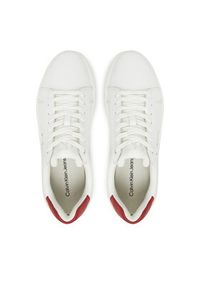Calvin Klein Jeans Sneakersy Chunky Cupsole Monologo YM0YM01317 Biały. Kolor: biały. Materiał: skóra #6
