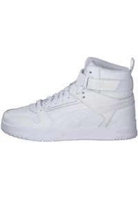 Buty do chodzenia damskie Puma Rbd Game JR. Wysokość cholewki: za kostkę. Zapięcie: rzepy. Kolor: wielokolorowy, biały, żółty. Materiał: materiał, syntetyk. Szerokość cholewki: normalna. Sport: turystyka piesza #2