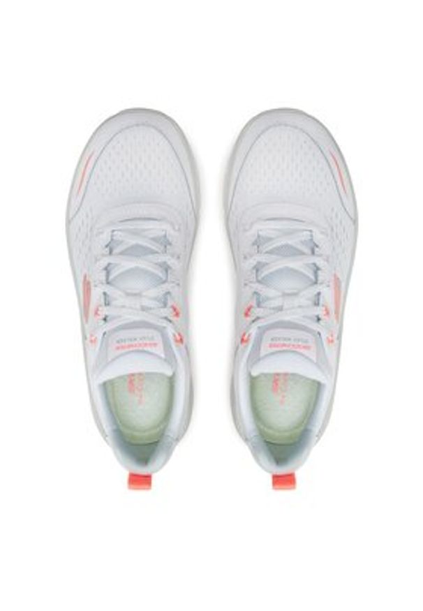 skechers - Skechers Sneakersy D'Lux Walker 2.0-Daisy Doll 150093/WMLT Biały. Kolor: biały. Materiał: materiał